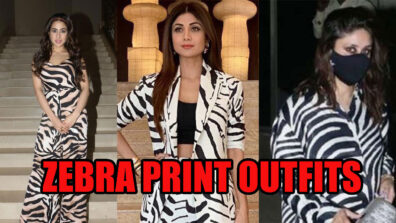 Sara Ali Khan VS Shilpa Shetty Vs Kareena Kapoor: Divas Who Slew In Zebra Prints