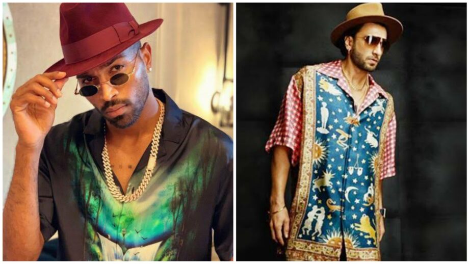 Fashion Faceoff: Hardik Pandya Vs Ranveer Singh, Who Aced The Alike Shirt Look Better? 410587