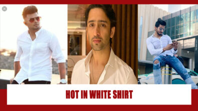 Shaheer Sheikh Vs Awez Darbar Vs Faizu: Who Looks Hot In A Plain White Shirt?