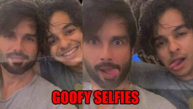 Shahid Kapoor shares goofy selfies with brother Ishaan Khatter, fans love it