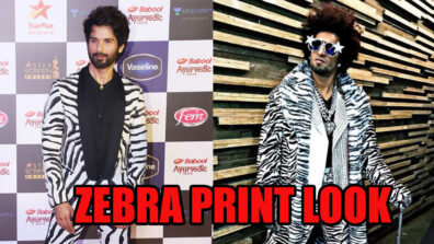 Shahid Kapoor Vs Ranveer Singh: Which Stunner Looked Fierce In Zebra Print?