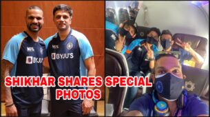 Shikhar Dhawan’s ‘gabbar’ swag with new coach Rahul Dravid ahead of Sri Lanka tour melts netizens