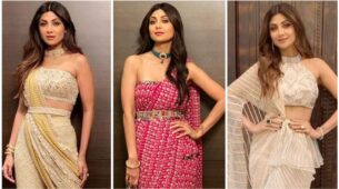 Shilpa Shetty Is Setting High Fashion Goals In Sarees: Her Most Voguish Looks Of All Times