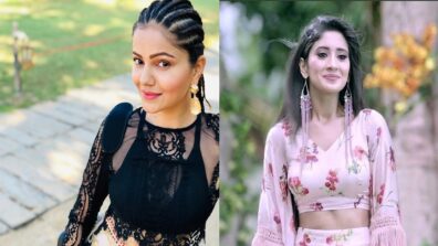 Shivangi Joshi Vs Rubina Dilaik: Which Babe Looks Desi In Monochrome Embellished Lehenga?