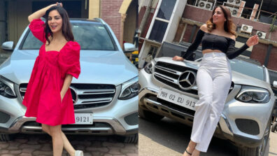 Shraddha Arya poses with a swanky new Mercedes, is it her new ride?