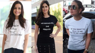 Shraddha Kapoor, Katrina Kaif & Kareena Kapoor are ‘boss babes’ with the slogan tee style, see viral pics
