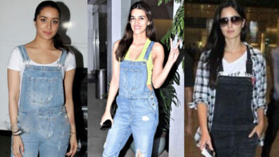 Shraddha Kapoor, Kriti Sanon & Katrina Kaif’s ‘dungaree’ connection will make you fall in love