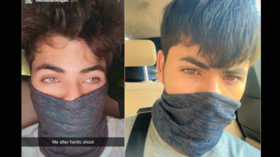Siddharth Nigam shares his tired selfie look after a hectic shoot, fans react