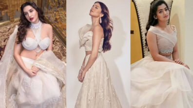 Slay the cocktail party special blouse design like Nora Fatehi, Tara Sutaria & Rashmika Mandanna to make a vogue statement