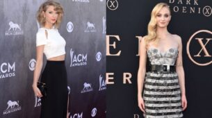 Slay The High Chic Fashion Look Like Taylor Swift And Sophie Turner In Black & White