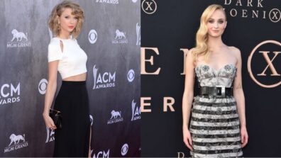 Slay The High Chic Fashion Look Like Taylor Swift And Sophie Turner In Black & White