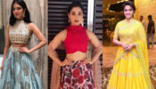 Slay the hot high-neck blouse and lehenga style like Malavika Mohanan, Tamannaah Bhatia and Keerthy Suresh to make an impression