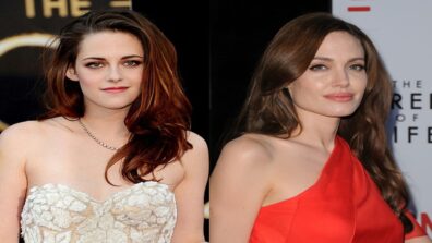 Slay the one-shoulder trend like Angelina Jolie & Kristen Stewart