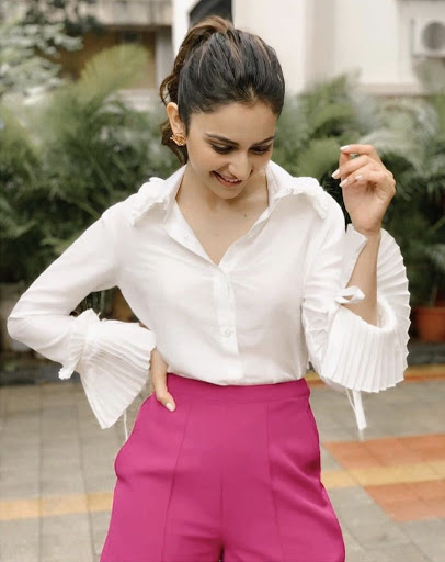 Slay The Zoom Call Look With These Approved Formal Styles Of Rakul Preet - 1