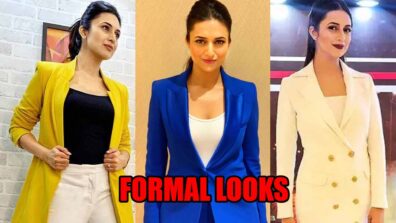 Slay Your Office Fashion With These Formal Looks Of Divyanka Tripathi