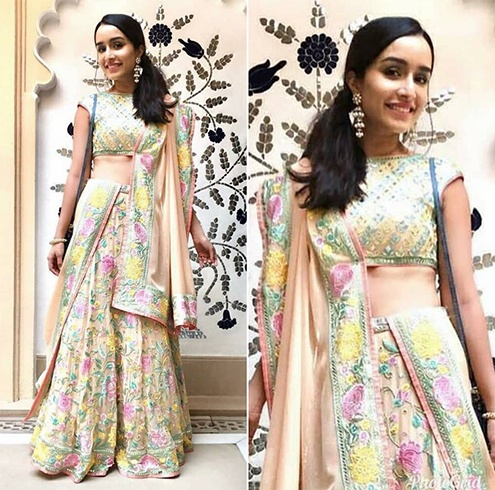 Some Occasions In Monsoon: Shraddha Kapoor To Suhana Khan’s Floral Lehenga To The Rescue - 0