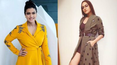 Sonakshi Sinha Vs Kajol: Who Carried The Marsala Trench Dress Better?