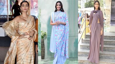 Sonam Kapoor Is The Queen Of Experiments: Check Out Saree Look Here