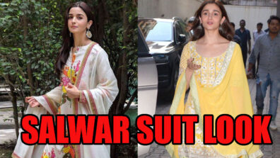 Stand Out With These Approved Ethnic Salwar Suits Of Alia Bhatt