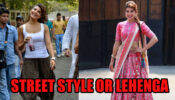 Street Style Vs Ethnic Lehenga: Which Looks Of Jacqueline Fernandez Won Your Heart?