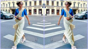 Taapsee Pannu’s Gorgeous Saree & Sunglass Avatar from St. Petersburg Russia Is Setting the Internet on Fire, Take A Look