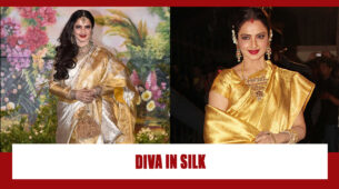The Queen Of Silk Sarees Rekha And Her Most Iconic Looks In Her Element