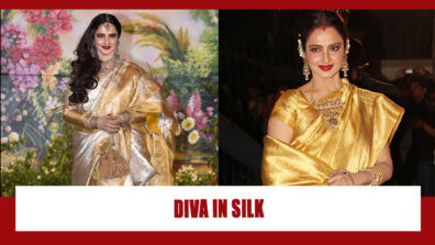 The Queen Of Silk Sarees Rekha And Her Most Iconic Looks In Her Element