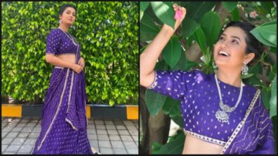 The Royal Swag: Prajakta Mali’s Butti Outfit With Stunning Silver Jewellery Is Wow