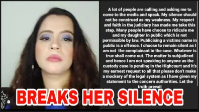 The truth shall come out – Ekta Sharma, mother of alleged rape victim in Pearl V Puri case breaks her silence