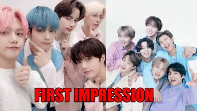 Throwback To The Times When TXT Revealed Their First Impression Of BTS