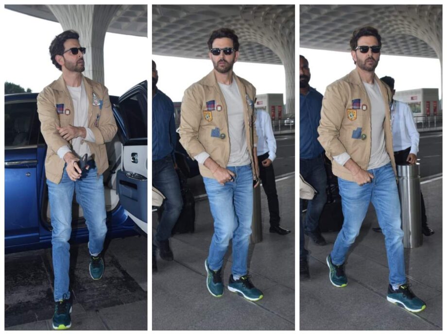 Tiger Shroff Vs Hrithik Roshan: Rate The Stunner’s Airport Style - 1