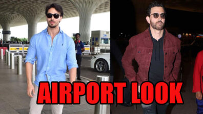 Tiger Shroff Vs Hrithik Roshan: Rate The Stunner’s Airport Style