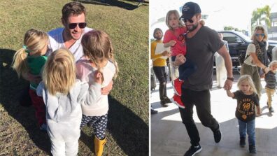 Times When Chris Hemsworth Was Spotted Doing Daddy Duties, Pictures Will Leave You In AWE