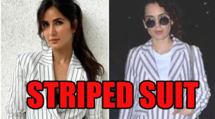Times When Kangana Ranaut And Katrina Kaif Wore The Striped Suit And Netizens Loved It