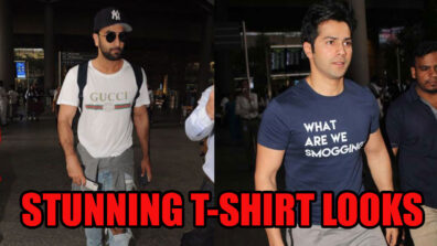 Times When Ranbir Kapoor & Varun Dhawan Favoured Boring Looking T-Shirts And Looked Stunning