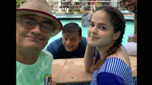 TMKOC Unseen BTS Moment: Bapuji clicks memorable selfie with Bagha & Sonu, fans super excited