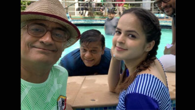 TMKOC Unseen BTS Moment: Bapuji clicks memorable selfie with Bagha & Sonu, fans super excited