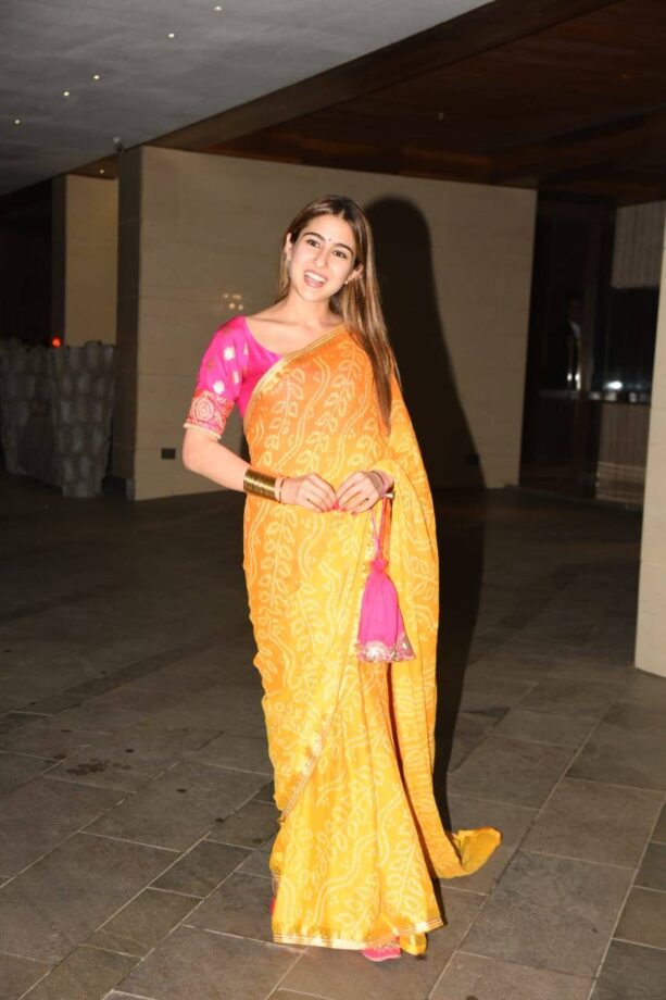 Top The Saree Vogue Game With Sara Ali Khan: Take Notes Here - 1