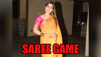 Top The Saree Vogue Game With Sara Ali Khan: Take Notes Here