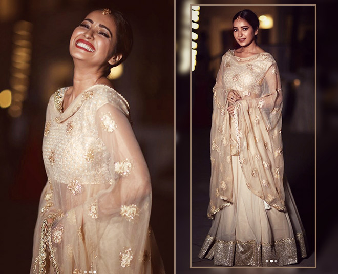 Spice Up Your Wardrobe: Copy Stunning Embellished Dresses Of Sargun Mehta & Asha Negi - 1