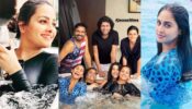 TV Beauties Hot Moment: Krystle Dsouza, Anita Hassanandani & Ekta Kapoor get wet together, viral video makes fans feel the heat