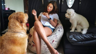 Unseen Moments Of Sayantika Banerjee With Her Fur Baby Are Cutest