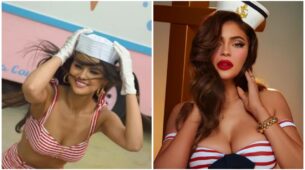 Who Is Your Favourite Sailor Girl: Selena Gomez And Kylie Jenner In Sailor Bikini