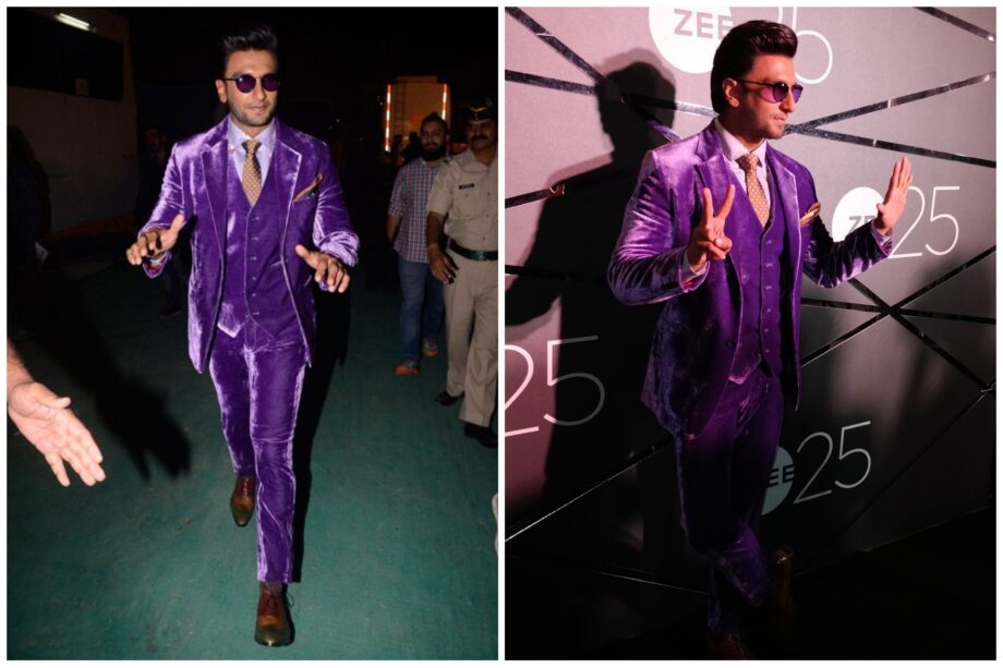 Vijay Deverakonda Vs Ranveer Singh: Which Handsome Hunk Deserves 10/10 On Purple Suit? - 1