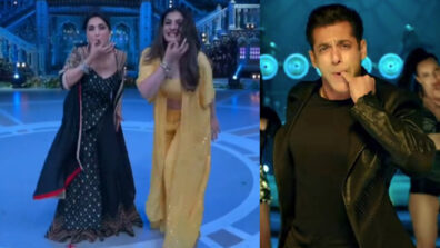 Viral Alert: Madhuri Dixit & Raveena Tandon’s special ‘seeti maar’ moment to get Salman Khan fans excited