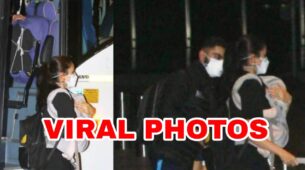 Viral Moment Caught On Camera: Virat Kohli & Anushka Sharma spotted leaving for England with baby Vamika