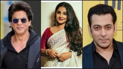 Viral Photo: Vidya Balan’s response when a fan asked her to choose between SRK & Salman will make you LOL