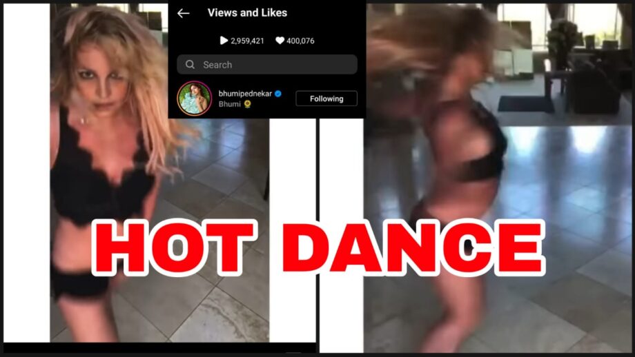 Viral Video: Britney Spears does a super hot dance, Bhumi Pednekar is impressed 406275