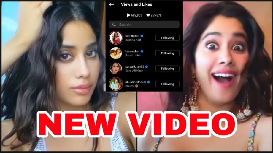 Viral Video: Janhvi Kapoor sets internet on fire with new reel, Katrina Kaif, Karan Johar, Bhumi Pednekar & Sara Ali Khan are impressed 406835