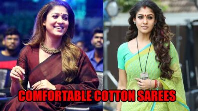 Wanna Add Comfortable Cotton Sarees To Wardrobe? Let Nayanthara’s Style File Serve You Inspiration